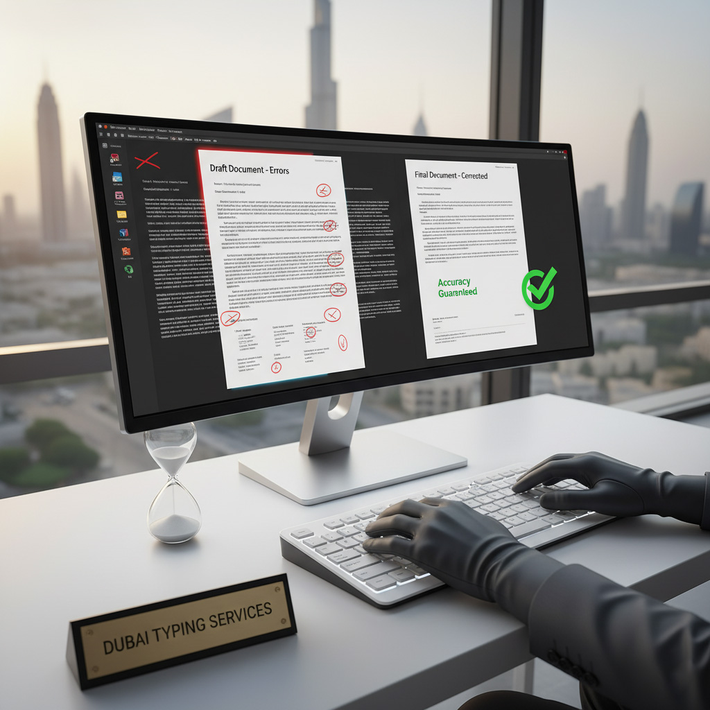 Why Professional Typing Services Save Time and Errors in Dubai